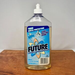 Vintage 1998 SC Johnson Future Acrylic Floor Finish Polish 27oz 90% Gloss